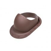 VILPE XL-CLASSIC Проходной элемент для фальцой и готовой мягкой кровли, d=160-250 мм, Коричневый