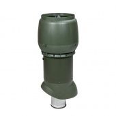 VILPE 160/ИЗ/700 XL Выход вытяжки вентиляционный с колпаком, h=700 мм, Зеленый