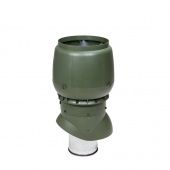 VILPE 200/ИЗ/500 XL Выход вытяжки вентиляционный с колпаком, h=500 мм, Зеленый