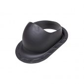 VILPE XL-CLASSIC Проходной элемент для фальцой и готовой мягкой кровли, d=160-250 мм, Черный
