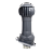 Вентиляционная система GERVENT Twister Ø 125/160 мм, кровли PROF-21, графит