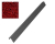 GERARD Планка фронтонная 2000х230 мм, Burgundy GERARD Планка фронтонная 2000х230 мм, Burgundy