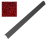 GERARD Планка фронтонная увеличенная 1200х300 мм, Burgundy GERARD Планка фронтонная увеличенная 1200х300 мм, Burgundy