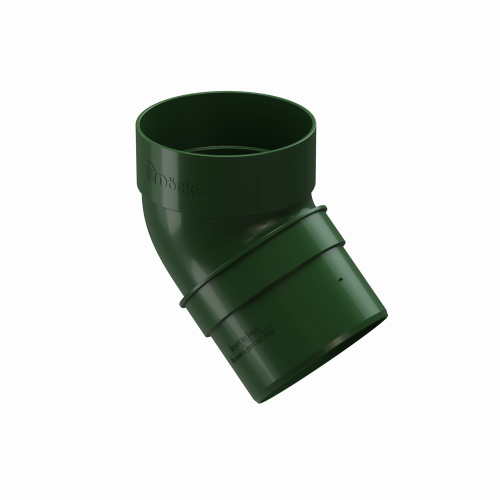 DOCKE STANDARD Колено 45 град., 120/80, Зеленый