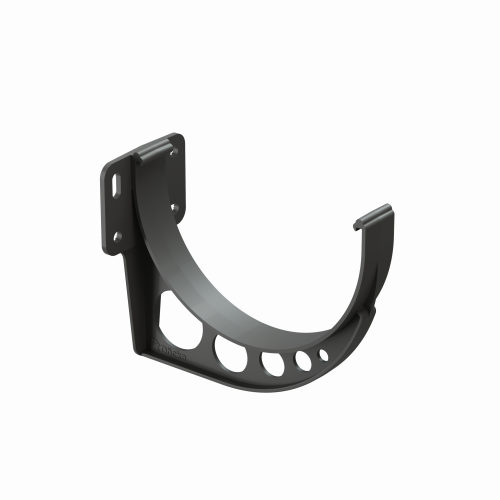 DOCKE STANDARD Кронштейн желоба ПВХ, 120/80, Серый
