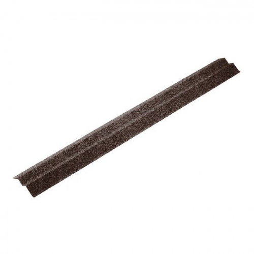 METROTILE Планка карнизная 1355х185 мм, Коричневый