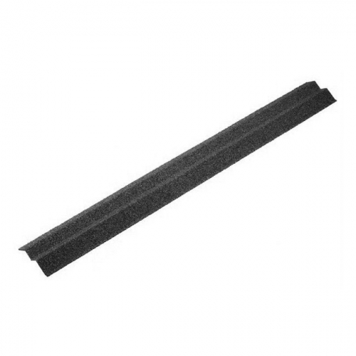 METROTILE Планка карнизная 1355х185 мм, Черный