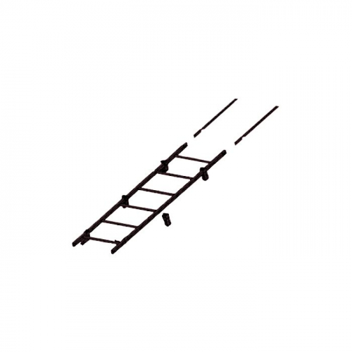 GRAND LINE Лестница кровельная, 3 м, RAL 3005