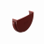 DOCKE STANDARD Заглушка желоба универсальная, 120/80, Красный