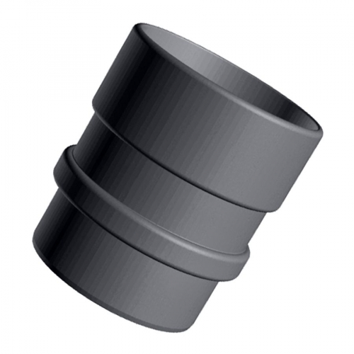 DOCKE LUX Муфта соединительная, 140/100, Графит