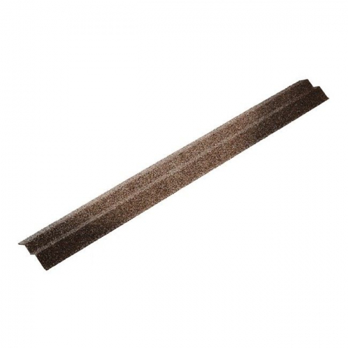 METROTILE Планка карнизная 1355х185 мм, Цедар-браун