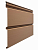 DOCKE Сайдинг виниловый Premium, Брус D6S, 3600х300 мм, (S полезн. 1,08 кв.м), Капучино