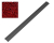 GERARD Планка карнизная 2000х185 мм, Burgundy GERARD Планка карнизная 2000х185 мм, Burgundy