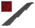 GERARD Планка примыкания резная правая 2000х294 мм, Burgundy GERARD Планка примыкания резная правая 2000х294 мм, Burgundy