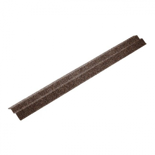 METROTILE Планка карнизная 1355х185 мм, Кофе
