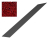 GERARD Лист плоский 2000х490 мм, Burgundy GERARD Лист плоский 2000х490 мм, Burgundy