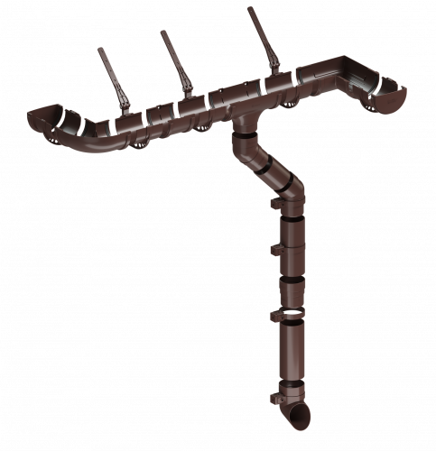 DOCKE STANDARD Наконечник, 120/80, Темно-коричневый