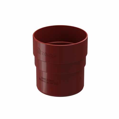 DOCKE STANDARD Муфта соединительная, 120/80, Красный