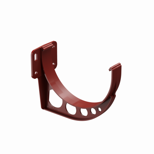 DOCKE STANDARD Кронштейн желоба ПВХ, 120/80, Красный