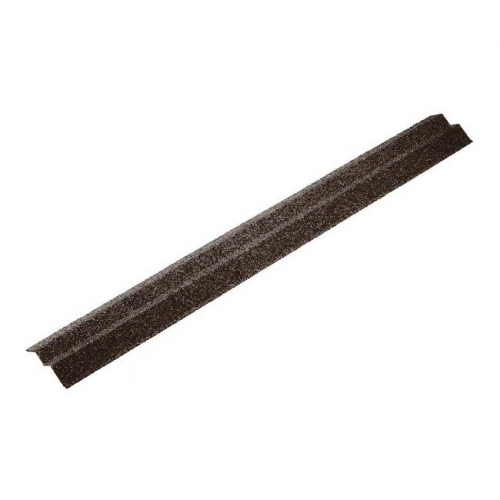 METROTILE Планка карнизная 1355х185 мм, Айрон барк